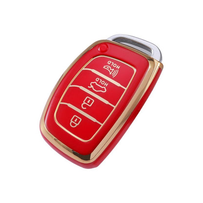Hyundai key cover - 4 button | 2014-18 | i40, iX35, Ioniq, Tucson, Elantra, i30 | key fob cover | Hyundai Accessories