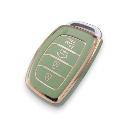 Hyundai key cover - 4 button | 2014-18 | i40, iX35, Ioniq, Tucson, Elantra, i30 | key fob cover | Hyundai Accessories