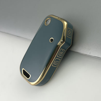 Kia key cover - flip key | Cerato, Optima, Sorento, Seltos, Sportage (2018+) Car key Cover
