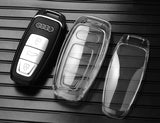 Audi key cover - Transparent | Car key fob cover protector -A6, A7 A8, Q7, Q8 etc