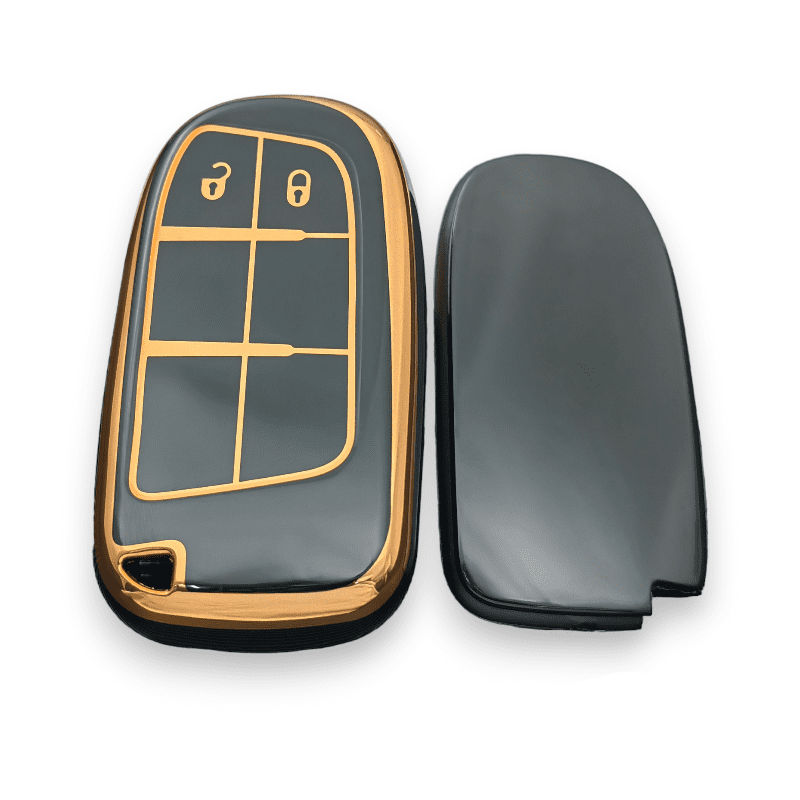 Jeep key cover | Grand Cherokee, Renegade, Wrangler, Compass, Gladiator, Patriot key fob cover | 2013+ | Jeep Accessories