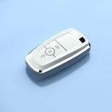 Ford Key Cover - Silver Trim | 3 button | Mustang, Ranger, Escape, Everest etc | Keysleeves key fob covers