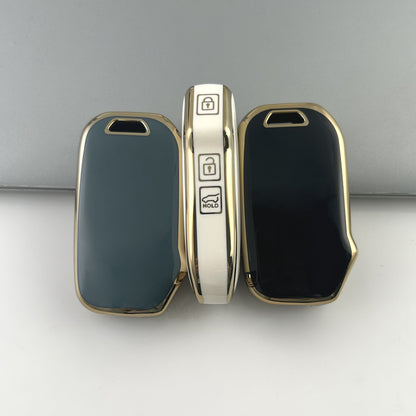 Kia key cover - flip key | Cerato, Optima, Sorento, Seltos, Sportage (2018+) Car key Cover
