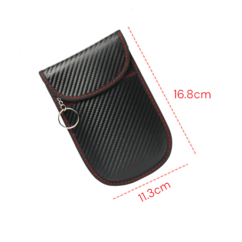 Premium RFID blocker pouch for Car Key | Anti-Theft Key Sleeve with Fa keysleeves Premium RFID blocker pouch for Car Key | Anti-Theft Key Sleeve with Fa keysleeves