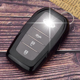 Toyota key cover - Fits 2, 3 or 4 button | Hilux, Prado, Land Cruiser, Yaris Cross key fob cover | Toyota Accessories