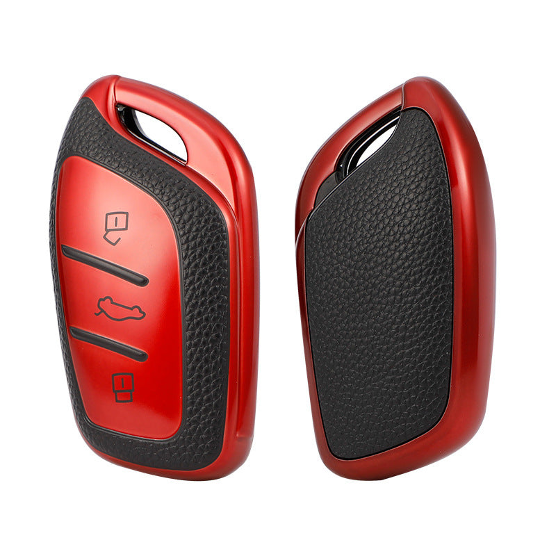MG Key Cover (2018+) Leather look | MG3, MG4, MG5, HS, ZS, ZST key fob cover | MG Accessories
