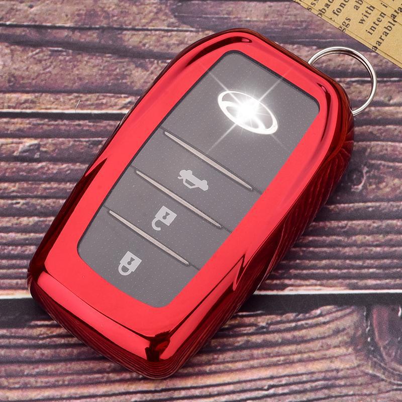 Toyota key cover - Fits 2, 3 or 4 button | Hilux, Prado, Land Cruiser, Yaris Cross key fob cover | Toyota Accessories