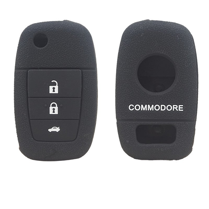 Holden Flip Key Cover - Commodore VE Series, Berlina Calais | (3 button) Silicone key fob cover accessory