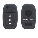 Holden Flip Key Cover - Commodore VE Series, Berlina Calais | (3 button) Silicone key fob cover accessory