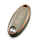 Nissan Car Key Cover (4 button Alarm)| Qashqai, Pathfinder, X-Trail key fob cover | Nissan Accessories