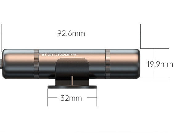 2-in-1 Safety Glass Breaker and Seatbelt Cutter – Best Emergency Tool for Car Safety and Escape
