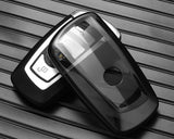 BMW key cover - Transparent Design | key fob case for X1, X2, X3, X5, 2 series, 3 series, 5 series