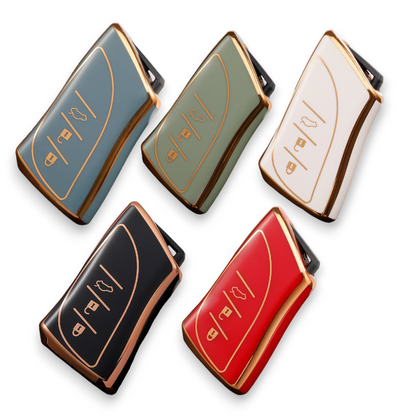 Lexus Car Key Cover (2019+) button IS200, IS250, IS300, IS350, ES300, RC200T, RC300, RC350, LX570, NX200, NX300, RX350, RX450, LBX key fob cover