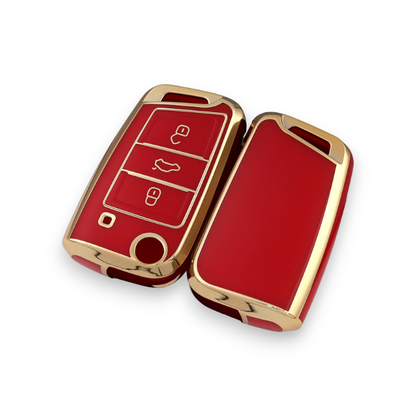 Volkswagen/Skoda key cover | Key fob cover for VW Golf, Passat, T-Roc, Polo, Tiguan, Touareg.