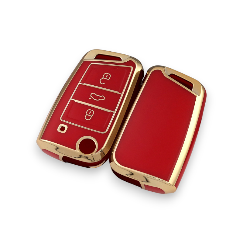 Volkswagen/Skoda/Audi key cover | Key fob cover for VW Golf, Passat, T-Roc, Polo, Tiguan, Touareg.
