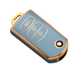 Mazda Flip key cover | Mazda 2, 3, 6, CX-3, CX-5, RX8, MX-5 (3-button) car key fob cover