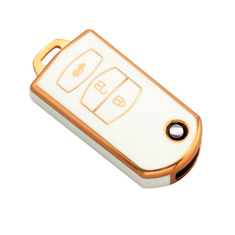 Mazda Flip key cover | Mazda 2, 3, 6, CX-3, CX-5, RX8, MX-5 (3-button) car key fob cover