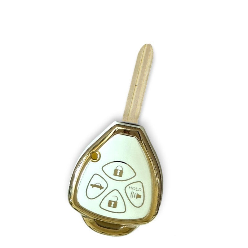 Toyota Key Cover - 4 button keyblade (2000+) | Corolla, Camry, Yaris, RAV4, Aurion Key fob cover. | Toyota Accessories