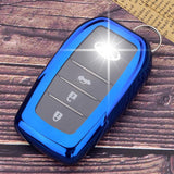 Toyota key cover - Fits 2, 3 or 4 button | Hilux, Prado, Land Cruiser, Yaris Cross key fob cover | Toyota Accessories