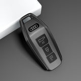 Audi key cover - metallic design | Fits multiple models | Audi key fob case