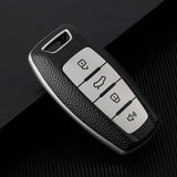 Great Wall / Haval key cover (4 button) - leather look | H1 H4 H6 H7 H9 Jolion | Great Wall Haval accessories | Key fob case Haval | Car gift