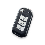 Mahindra Key Cover for Scorpio, XUV700, PIK-UP Etc – Leather Look TPU