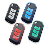 Mahindra Key Cover for Scorpio, XUV700, PIK-UP Etc – Leather Look TPU