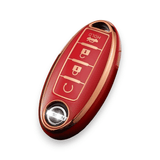 Nissan Car Key Cover - 4 button | Qashqai, Pathfinder, X-Trail key fob cover | Nissan Accessories