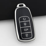 Chery Key Cover |  Jaecoo J7 J8, Tiggo and Omoda key fob cover - Silver Trim