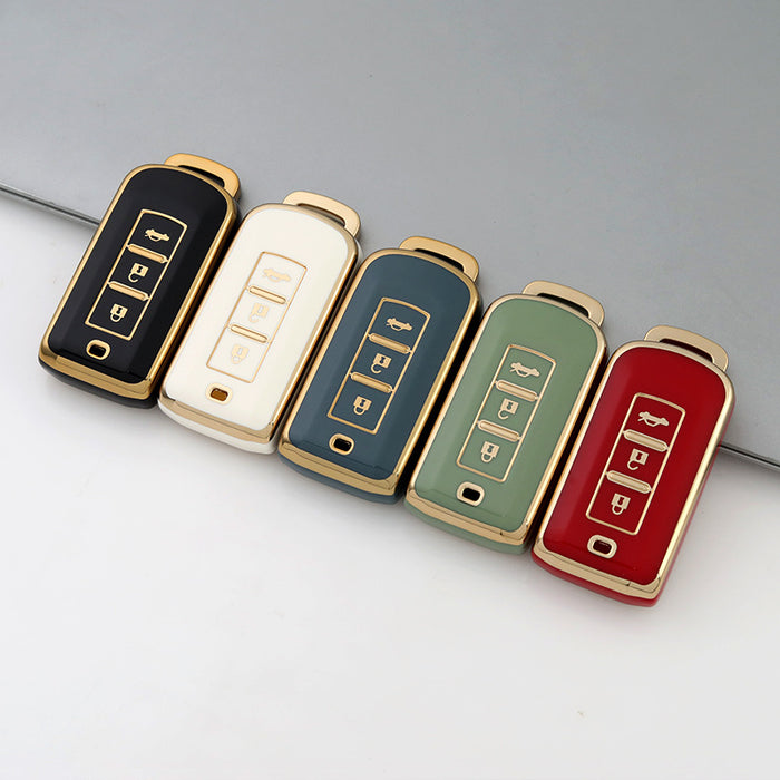 Mitsubishi key cover - 3 button | Outlander, ASX, Lancer, Triton, Pajero key fob cover