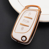 Aftermarket Flip Key - 3 button | Fits replacement key shape