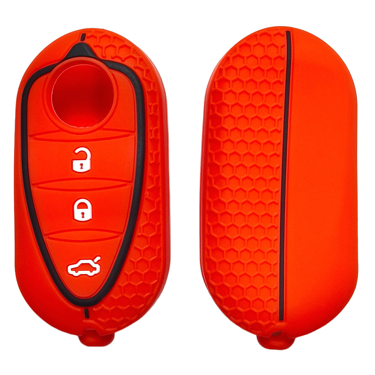 Alfa Romeo key cover - Flip key | Silicone key cover | 159, Giulietta, Mito