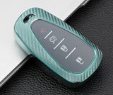 Holden and Chevrolet Key Cover (Fits all button variations) Carbon Fibre Pattern | 2017+ | Equinox, Acadia etc | key fob cover accessory