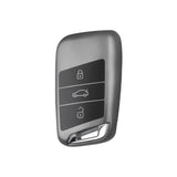 Volkswagen/Skoda/Cupra car key cover - Metallic Finish | Key fob cover for VW Golf, Passat, Arteon