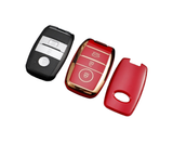 Kia Key Cover | Cerato, Rio, Sportage, Sorento, Optima - Gold Trim