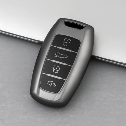 Great Wall / Haval key cover - Metallic Finish (3 and 4 button) | H1 H4 H6 H7 H9 Jolion | Great Wall Haval accessories | Key fob case Haval | Car gift