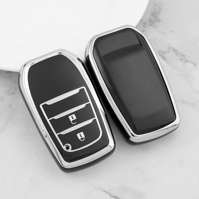 Toyota key cover - 2, 3 and 4 button | RAV4, Corolla, Camry, Prado, Land Cruiser key fob cover | Toyota Accessories