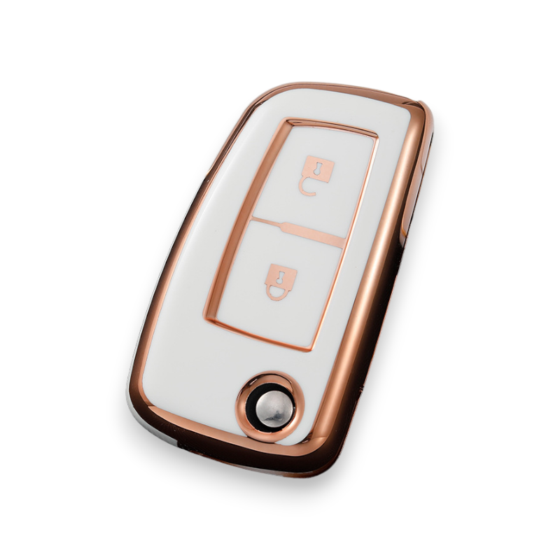 Nissan Car Key Cover - 2 button Flip key | Navara, Juke, X-Trail key fob cover | Nissan Accessories