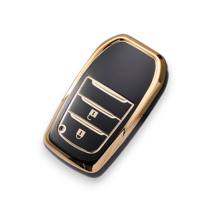 Toyota key cover - 2 button | RAV4, Corolla, Hilux, Prado, Land Cruiser key fob cover | Toyota Accessories