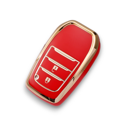 Toyota key cover - 2 button | RAV4, Corolla, Hilux, Prado, Land Cruiser key fob cover | Toyota Accessories
