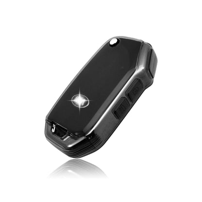 Kia key cover - Transparent flip key | Cerato, Optima, Sorento, Seltos, Sportage (2018+) Car key Cover