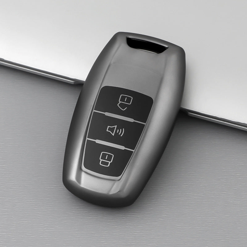 Great Wall / Haval key cover - Metallic Finish (3 and 4 button) | H1 H4 H6 H7 H9 Jolion | Great Wall Haval accessories | Key fob case Haval | Car gift