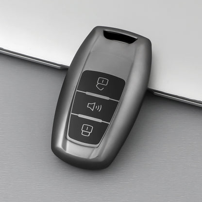 Great Wall / Haval key cover - Metallic Finish (3 and 4 button) | H1 H4 H6 H7 H9 Jolion | Great Wall Haval accessories | Key fob case Haval | Car gift