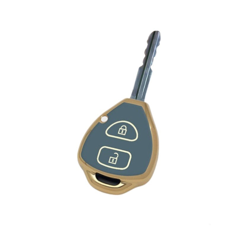 Toyota Key Cover - 2 button keyblade (2000+) | Corolla, Camry, Yaris, RAV4, Aurion Key fob cover. | Toyota Accessories