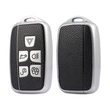 Land Rover and Jaguar key cover - Leather Look | Range Rover, Freelander, Evoque, Discovery, F-Pace key fob case