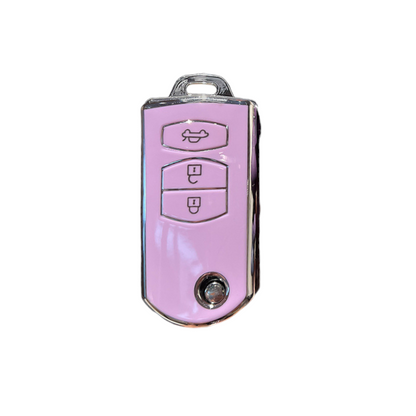 Mazda Flip key cover (3-button) | Mazda 2, 3, 6, CX-3, CX-5, RX8, MX-5 car key fob cover