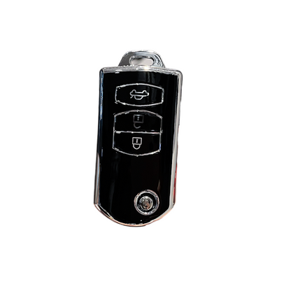 Mazda Flip key cover (3-button) | Mazda 2, 3, 6, CX-3, CX-5, RX8, MX-5 car key fob cover