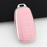 Chery Key Cover |  Jaecoo J7 J8, Tiggo and Omoda key fob cover - Silver Trim
