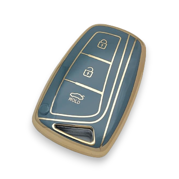 Hyundai key cover - 3 button | Santa Fe | key fob cover | Hyundai Accessories