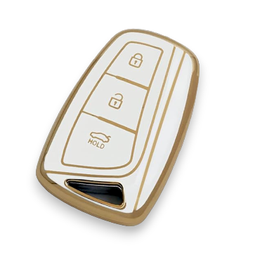 Hyundai key cover - 3 button | Santa Fe | key fob cover | Hyundai Accessories